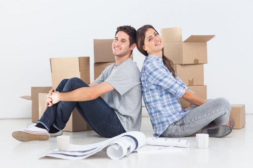 Packing and moving items into storage in Bayswater
