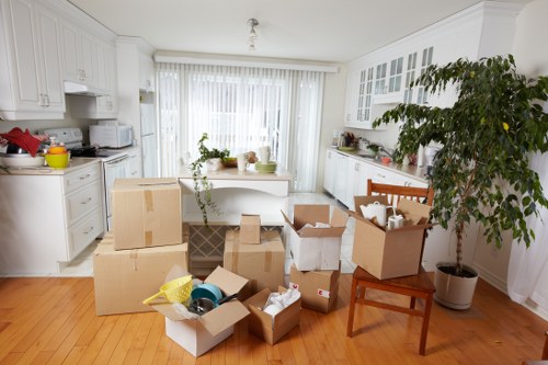 Local office relocation planning in Bayswater with business equipment and furniture