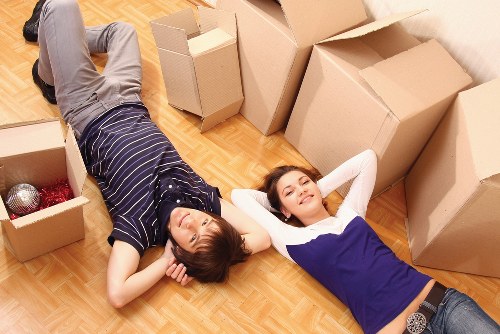 Prepared office boxes and workstations for a commercial move